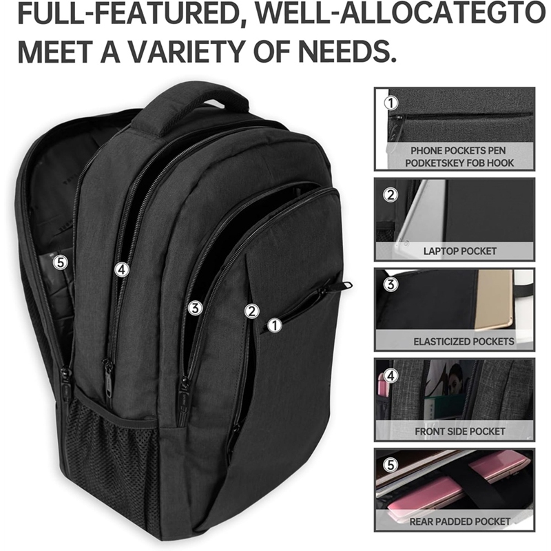 Large Travel Laptop Backpack,  - Travel Backpack Anti Theft recension och pris