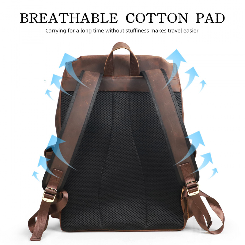New Arrivals Leather Backpack  - Leather Backpack Vintage recension och pris