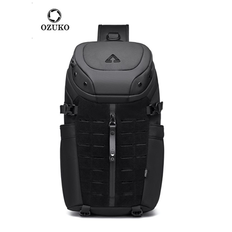 Ozuko Chest Bag Cross Bag Men  - Travel Backpack Anti Theft recension och pris