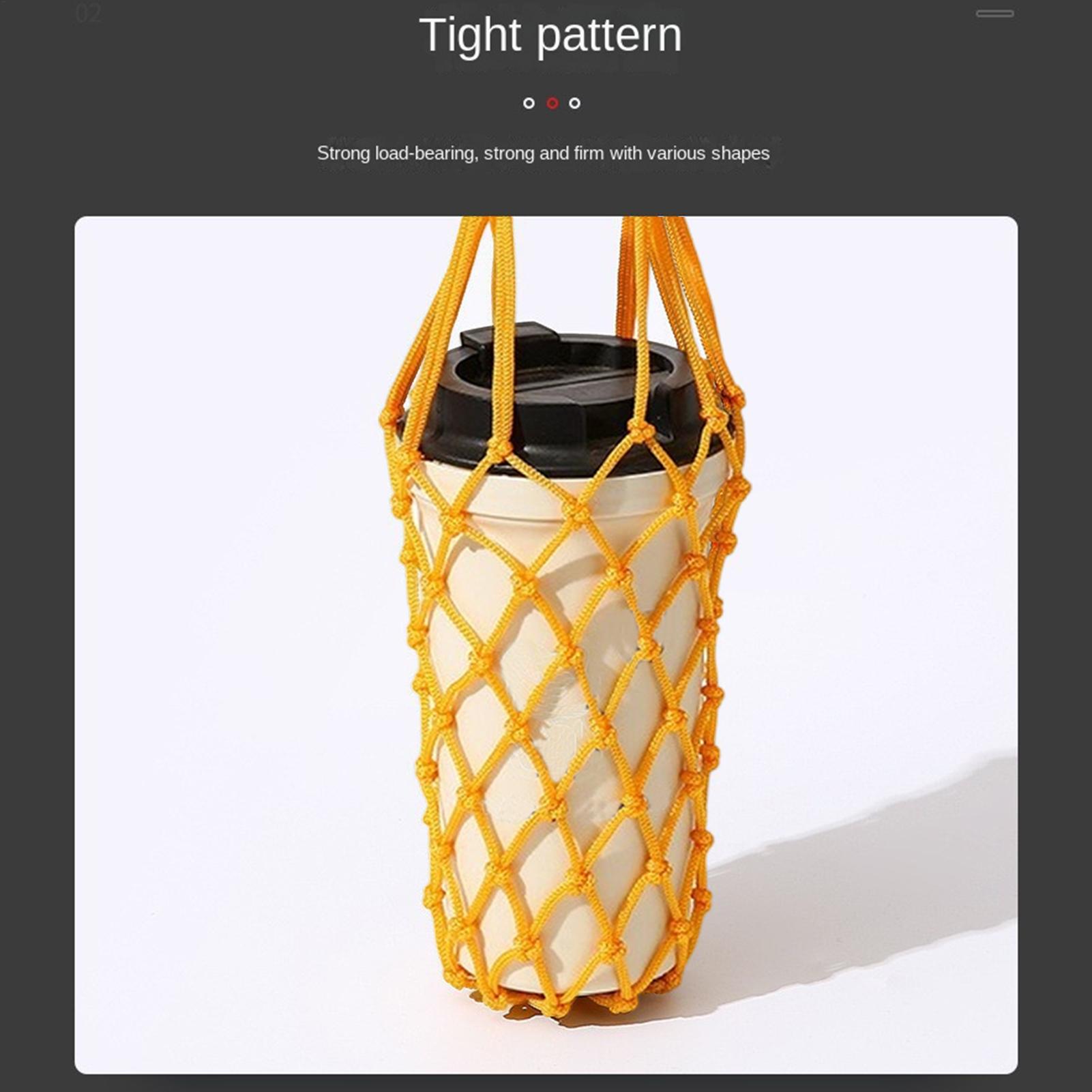 1pcs Water Bottle Bag Crochet  - Hydration Pack Outdoor recension och pris