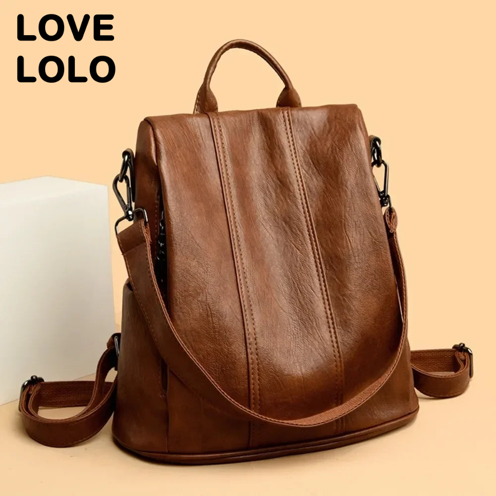 NEW Anti-theft Laptop Backpack - Leather Backpack Vintage recension och pris