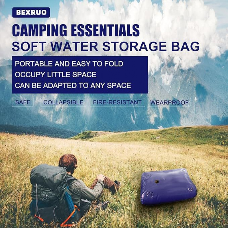 PVC Water Storage Bag New Soft - Hydration Pack Outdoor recension och pris