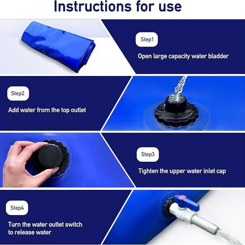 PVC Water Storage Bag New Soft - Hydration Pack Outdoor recension och pris