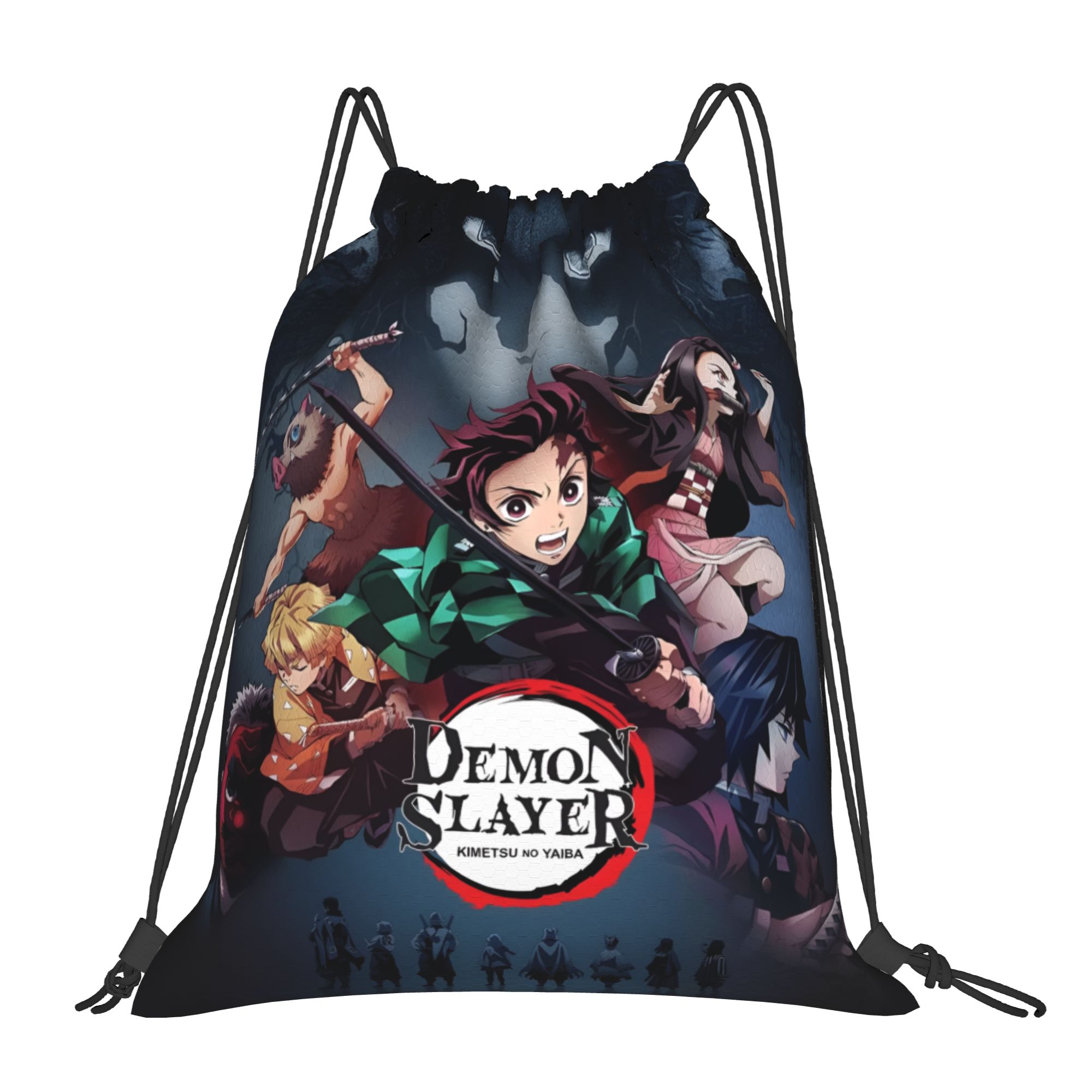 Custom D-Demons Slayers Drawst - Drawstring Gym Bag recension och pris