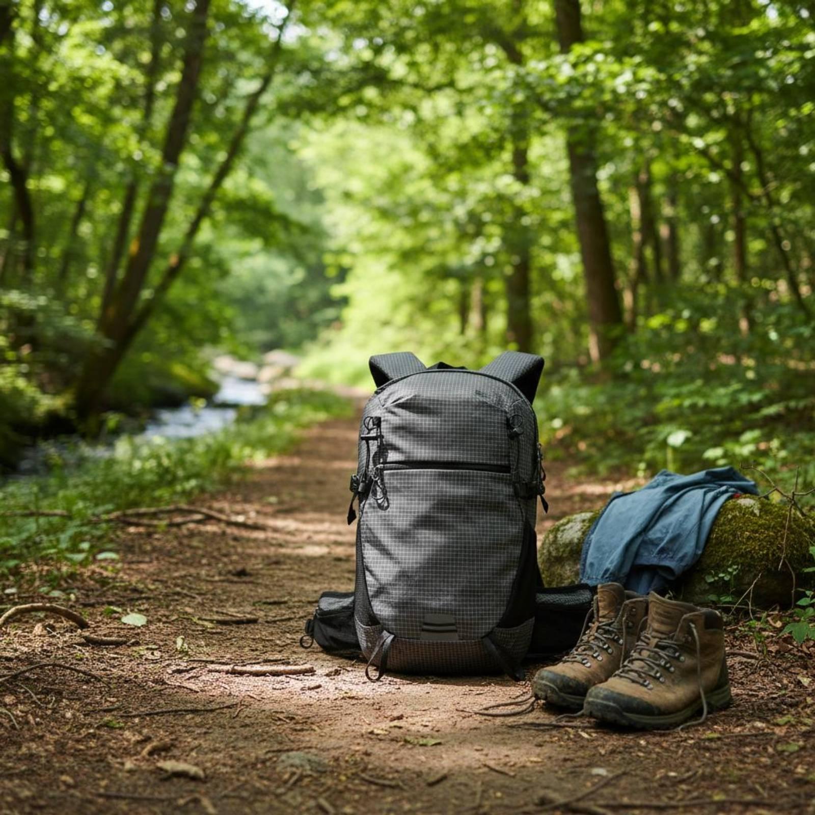 Outdoor Hiking Pack with Compr - Hiking Backpack Waterproof recension och pris