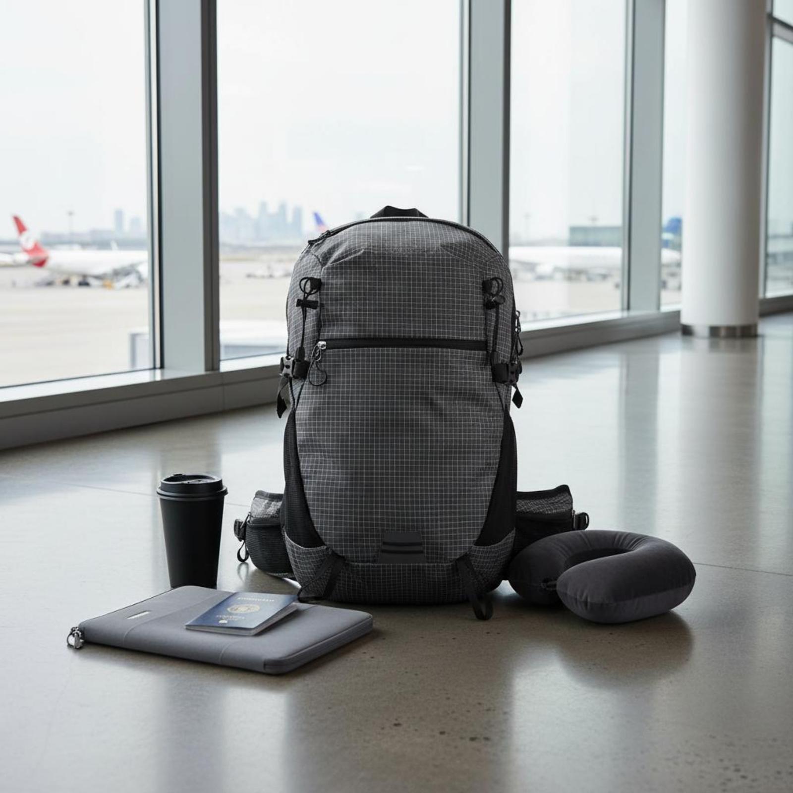 Outdoor Hiking Pack with Compr - Hiking Backpack Waterproof recension och pris