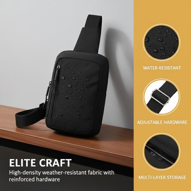 Mini Sling Bag Stylish Crossbo - Sling Backpack Shoulder recension och pris